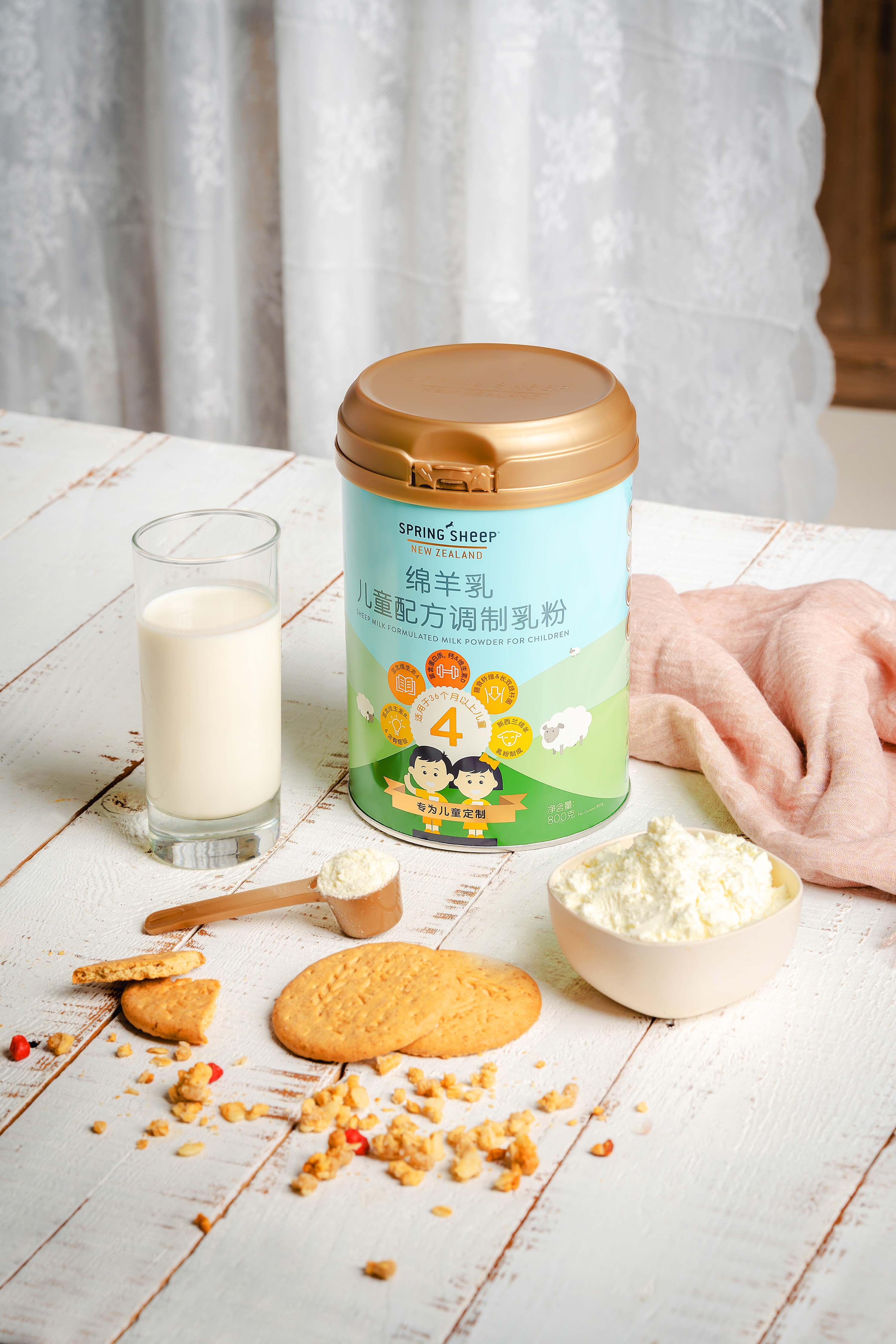 绵羊乳儿童配方调制乳粉800g