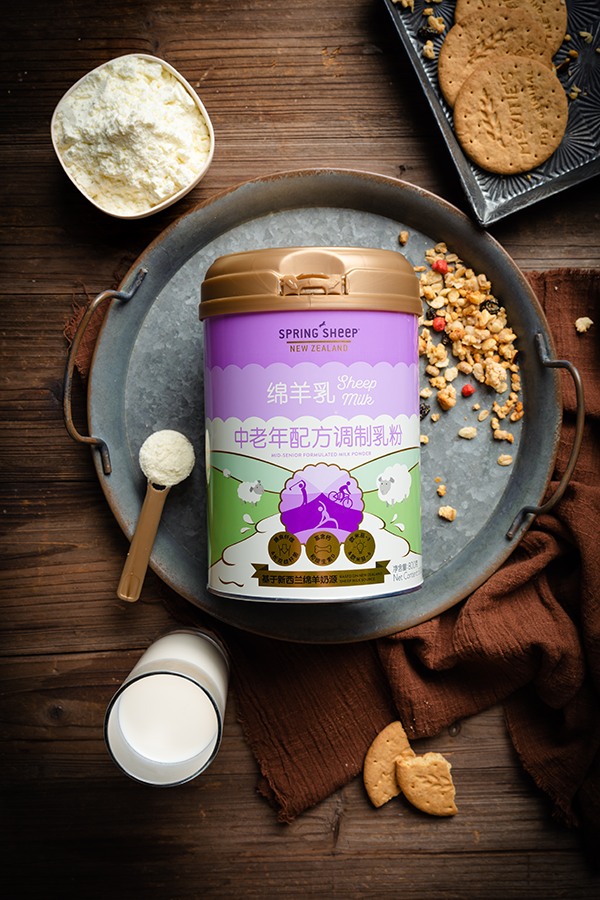 绵羊乳中老年配方调制乳粉800g
