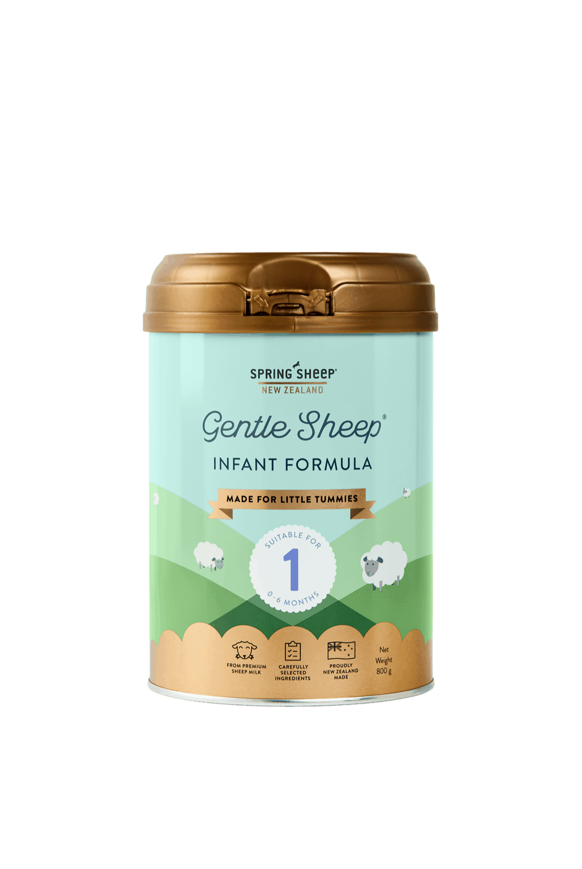 Gentle Sheep®婴儿绵羊奶粉1段