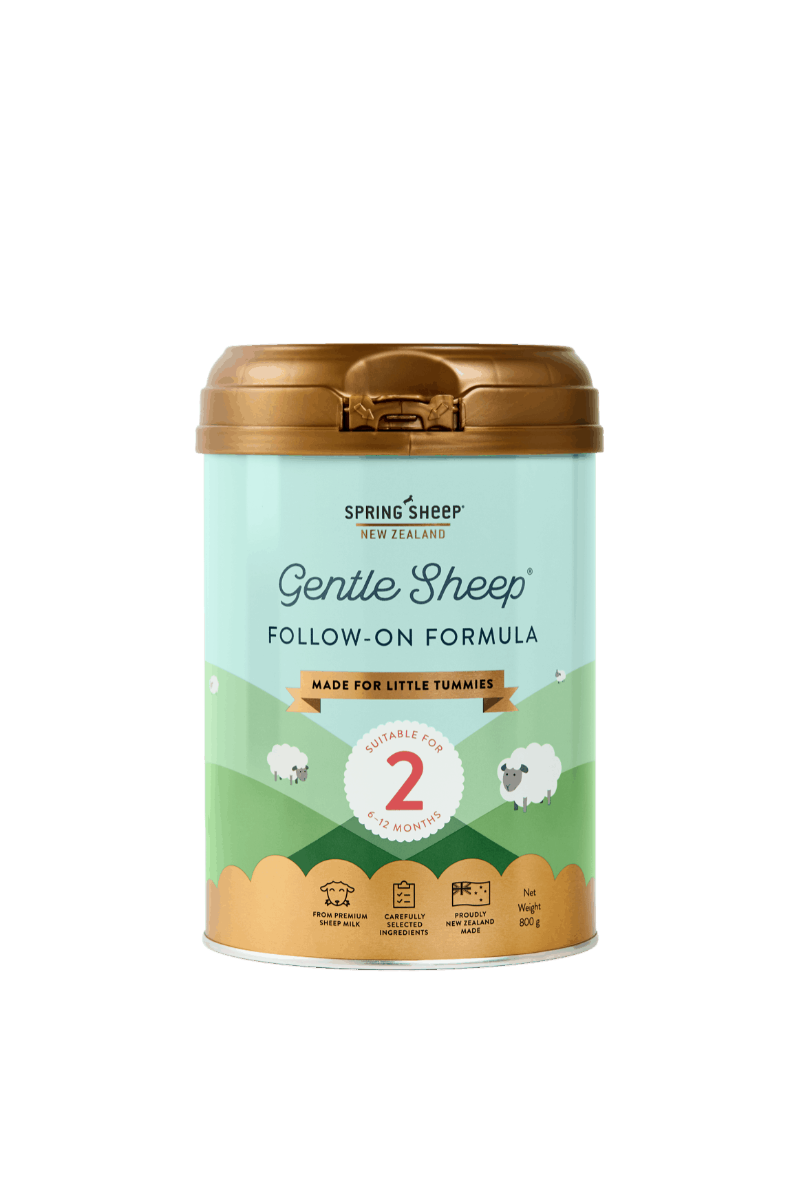 Gentle Sheep®婴儿绵羊奶粉2段