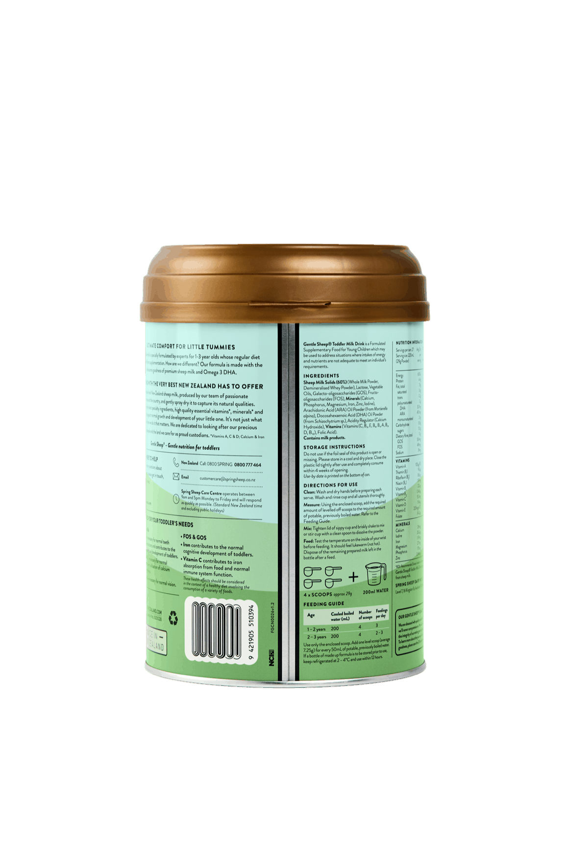 Gentle Sheep®婴儿绵羊奶粉3段