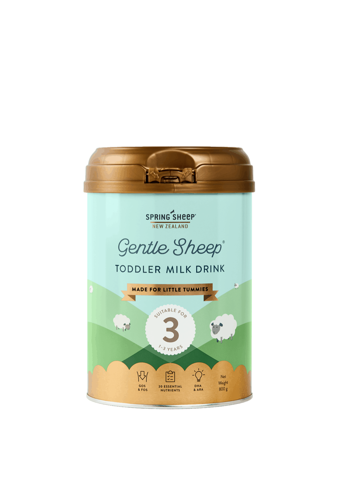 Gentle Sheep®婴儿绵羊奶粉3段